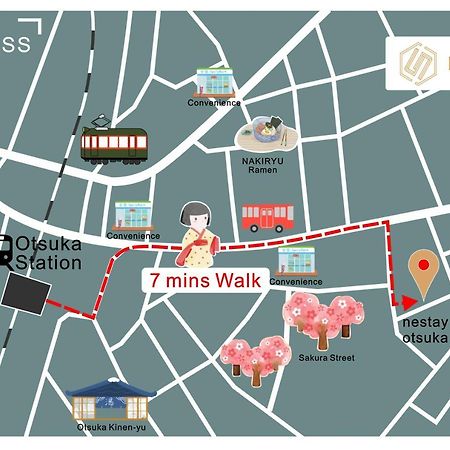 Nestay Inn Tokyo Otsuka 403 Екстер'єр фото