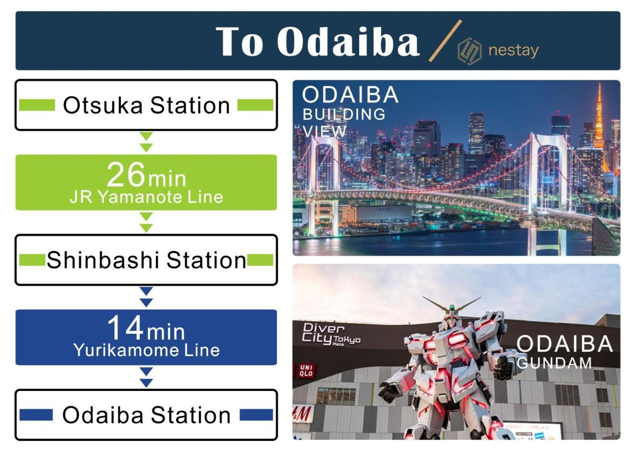 Nestay Inn Tokyo Otsuka 403 Екстер'єр фото