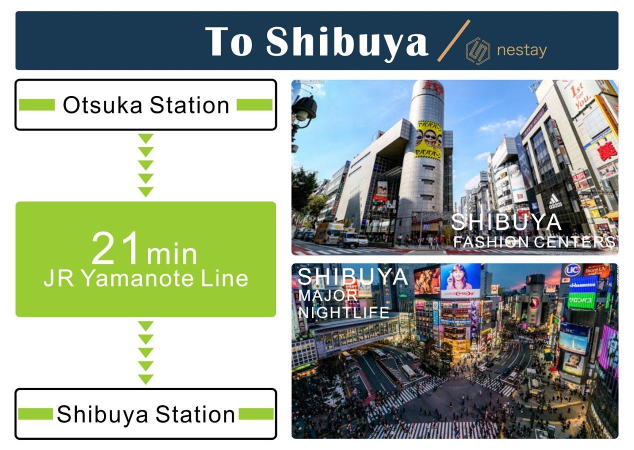 Nestay Inn Tokyo Otsuka 403 Екстер'єр фото