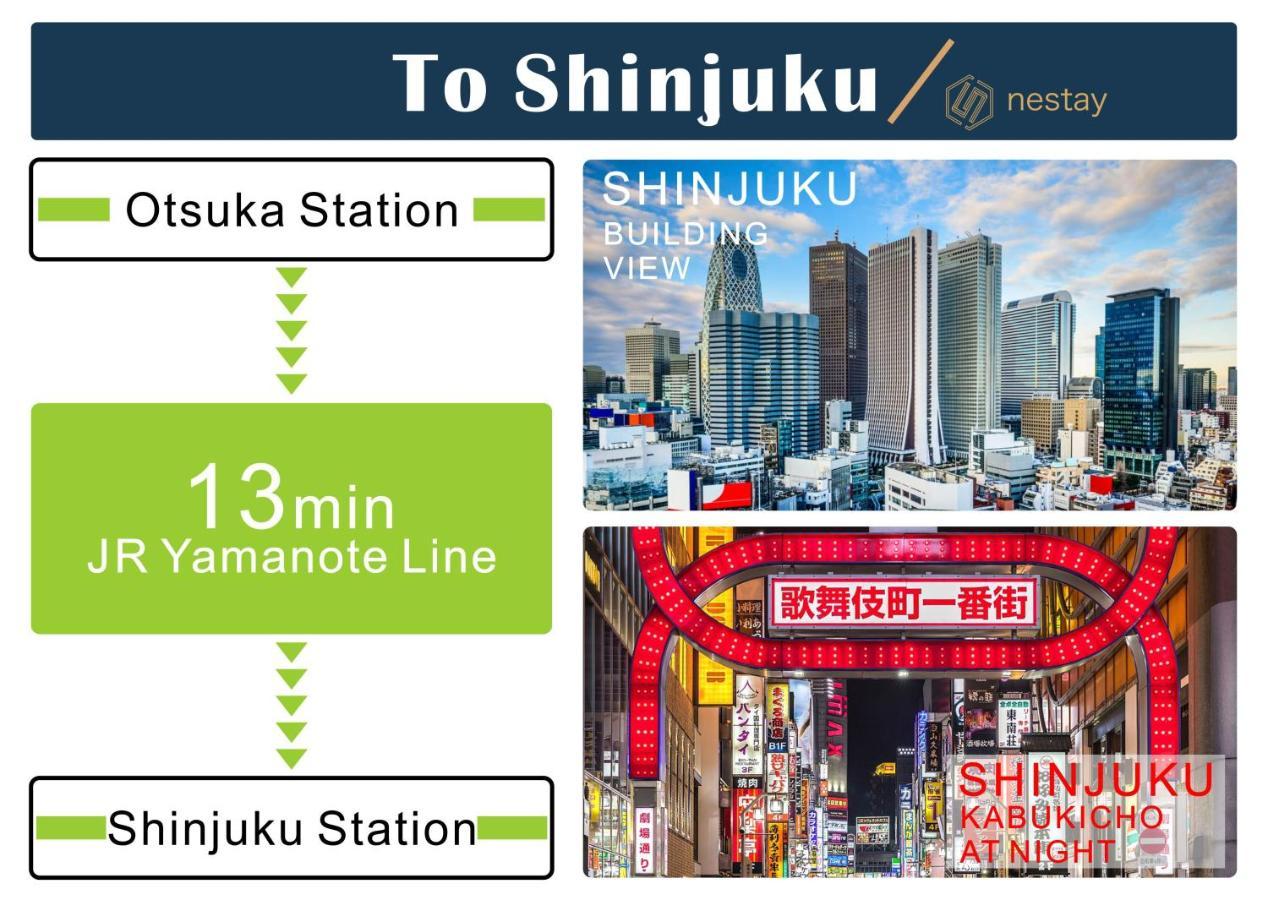 Nestay Inn Tokyo Otsuka 403 Екстер'єр фото
